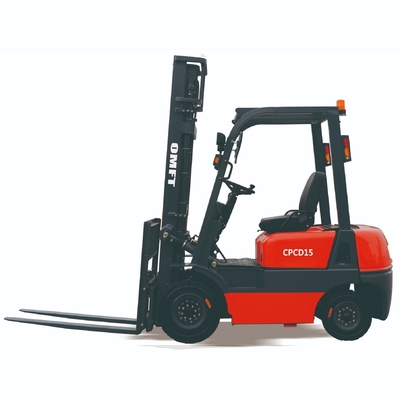 1.5 Ton Counterbalanced Diesel Forklift Truck with Toyota Engine and CE Certification