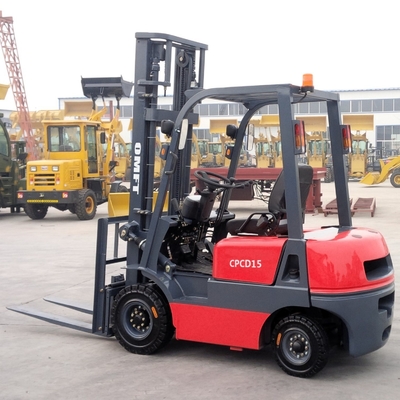 1.5 Ton Counterbalanced Diesel Forklift Truck with Toyota Engine and CE Certification
