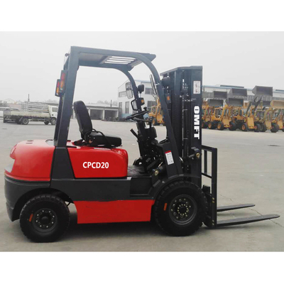 2.0 Ton Diesel Forklift Truck with Ce Approved Cpcd20 Fd20 Min. Turning Radius 2280mm