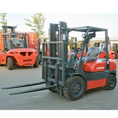 3.5 Ton Toyota 7 Model Ce ISO Counterbalanced Diesel Forklift Truck with Isuzu 4jg2 Engine