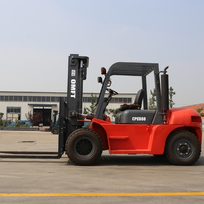 8t Toyota 7 Model Ce ISO Counterbalanced Diesel Forklift Truck with Isuzu 6bg1 Engine