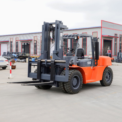 Diesel Forklift with Chinese Engine 10ton CPCD100 3m 3.5m 4m 4.5m 5m 5.5m 6m Mast Tcm/Linde/Yale/Toyota/Crown/Hyster/Ep/Heli/Hangcha