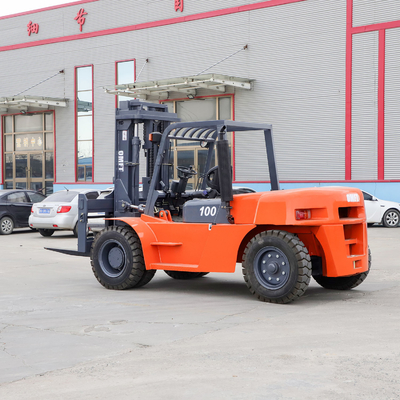 Diesel Forklift with Chinese Engine 10ton CPCD100 3m 3.5m 4m 4.5m 5m 5.5m 6m Mast Tcm/Linde/Yale/Toyota/Crown/Hyster/Ep/Heli/Hangcha