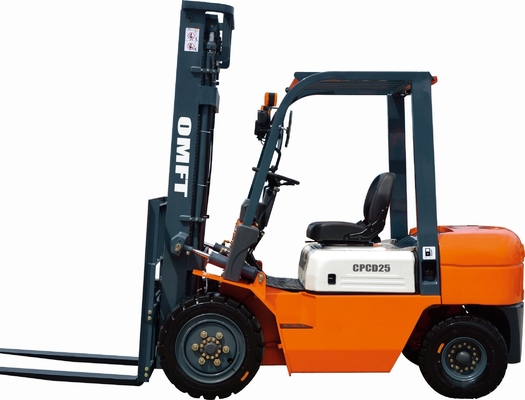 2.5t Counterbalanced Diesel Forklift Truck K Model Ce ISO with Isuzu C240 Engine Sell