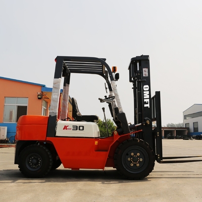 3 Ton 3t Counterbalanced Diesel Forklift Truck K Model Ce ISO with Mitsubishi Engine