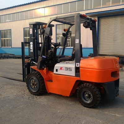 3.5 Ton Counterbalanced Diesel Forklift Truck K Model Ce ISO with Isuzu 4jg2 Engine
