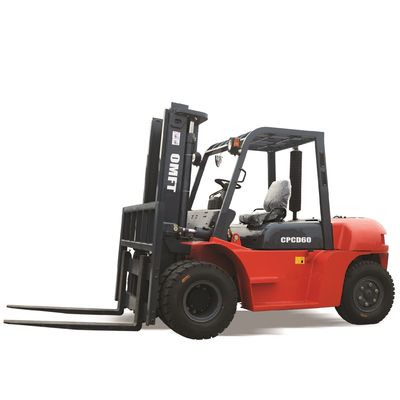 6 Ton Diesel Forklift with Automatic Transmission Standard Ce ISO SGS Manufactured