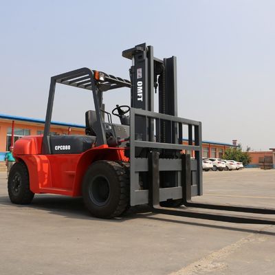 CPCD80 8ton Diesel Forklift Truck with Chinese or Japanese Engine Fork Width 3060mm