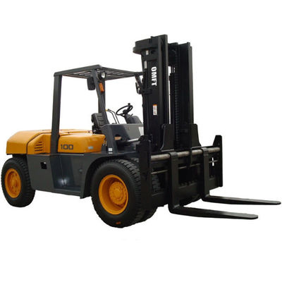 10 Ton CE Certified Diesel Forklift Truck with Chinese or Japanese Engine Fork and Benefit
