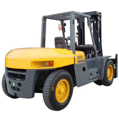 10 Ton CE Certified Diesel Forklift Truck with Chinese or Japanese Engine Fork and Benefit