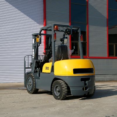 3t Diesel Forklift Truck with 4.5m Three Stage Full Free Mast Triplex Full Free Mast