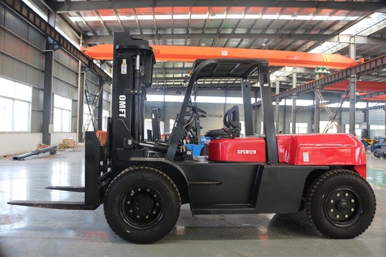 12 Ton Diesel Forklift Truck with Ce ISO Certification and American Commins Engine