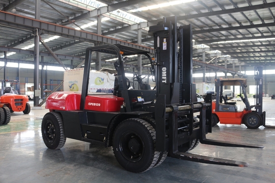 12 Ton Diesel Forklift Truck with Ce ISO Certification and American Commins Engine