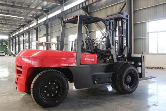 12 Ton Diesel Forklift Truck with Ce ISO Certification and American Commins Engine