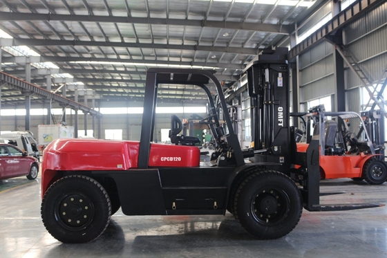 12 Ton Diesel Forklift Truck with Ce ISO Certification and American Commins Engine