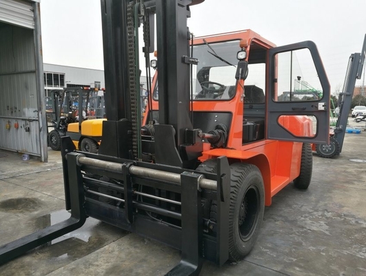 12t Heavy Diesel Forklift Fd120 with Cabin and Fork Positioner Ce ISO SGS Certified