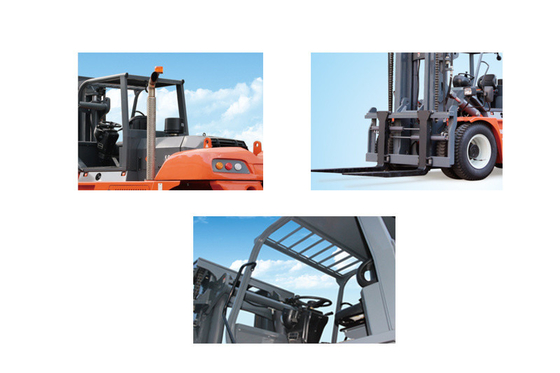 15t Diesel Forklift Fd150 with Cabin and Fork Positioner Standard CPCD150 Ce ISO SGS