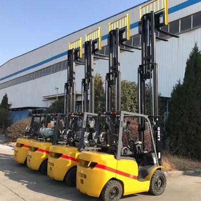 2.5ton Counterbalanced Cushion Tire Forklift Truck with Tcm Technology and OEM Parts