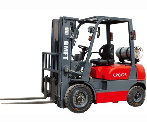 Supply 2.5tons LPG Forklift with Chinese Engine and Min. Turning Radius of 2280mm