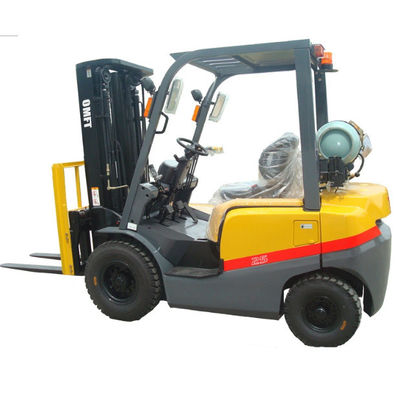 CPQY25 1.5ton 2ton 2.5ton 3ton 3.5ton 4ton Dual Fuel Forklift with Steel and Rubber