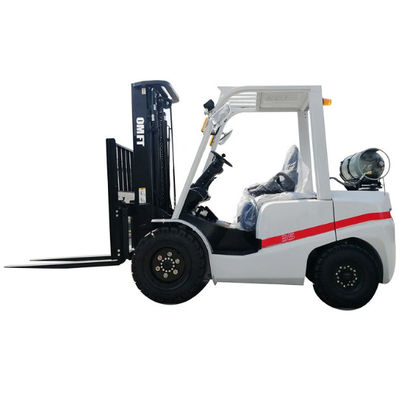 Steel Rubber Forklift Toyota Style Gasoline Lp Gas LPG Min. Turning Radius 2495mm