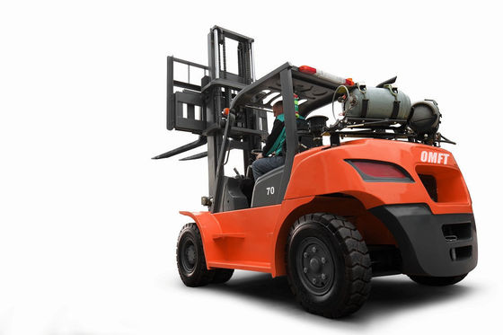 6ton 5ton 7ton LPG Forklift with US GM Psi Engine and 20% Max.Gradeability at Best