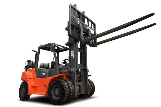 7ton Gasoline Forklift with Wide-View Mast and Us GM Psi Engine Min. Turning Radius 3350mm