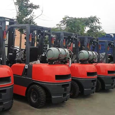 Gasoline LPG Forklift Truck 2ton 2.5ton 3ton 3.5ton 3m 4m 4.5m 5m 5.5m 6m with Ce ISO SGS