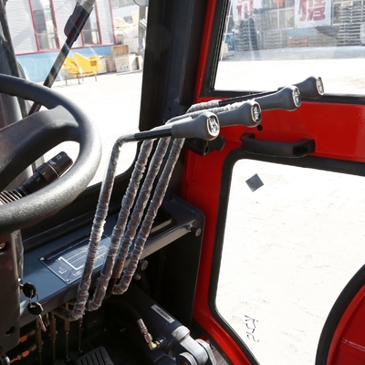 3t LPG/Gasoline or Double Fuel Forklift with Side Shift Cabin Solid Tire EPA Certificated