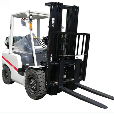Ce Certificate Tcm 4wheels LPG Gasoline Petrol Forklift at 3.5t/2t/2.5t/3t with Cabin