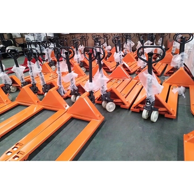 CBY20 2 Ton 2000 Kg Steel and PU Material Hydraulic Manual Hand Pallet Truck Pallet Jack