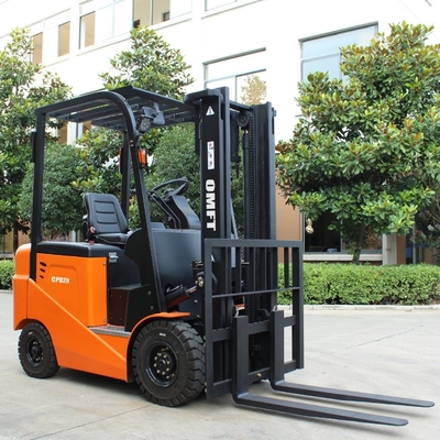 CPD20 2ton Four Wheels Forklift with 3m Two Stage Full Free Mast Duplex Full Free Mast