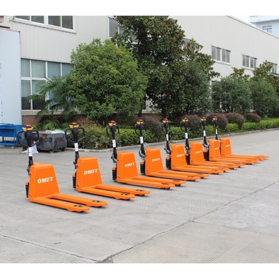 Omft Mini Walking Type Battery Powered Pallet Truck CE ISO SGS Certified