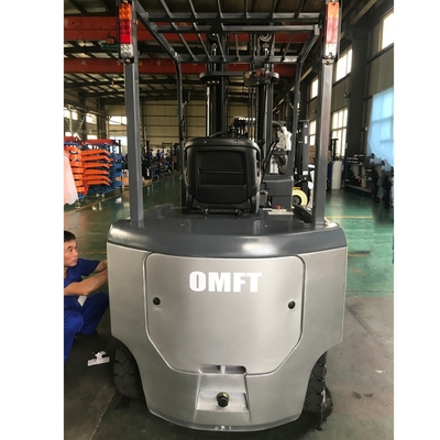 4.5m Mast Triplex Electric Forklift with 3.5ton Capacity and Pneumatic or Solid Tyre