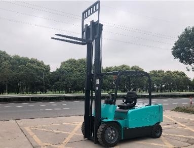 4345mm Min Right Angle Aisle Width 4ton Electric Forklift Truck with Curtis Battery