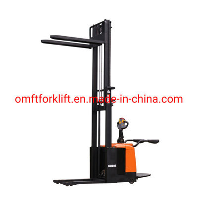 1600 Kg Cdd16 EPS Stand-on Full Electric Battery Operated Pallet Stacker Truck Jack Ce ISO