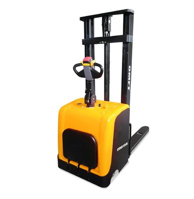 1.5t Battery Pallet Truck Electric Pallet Stacker with Ce ISO 1.6m 2m 2.5m 3m 3.5m Mast