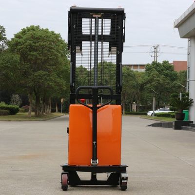 1350mm Minimum Turning Radius 1.5 Ton Electric Hydraulic Pallet Stacker for Warehouse