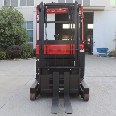 1500kg Seated Electric Reach Stacker Truck with 1.6m-7m Mast and Free Battery Charger