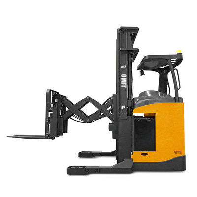 1.5ton Electric Reach Stacker Forklift with Free Battery Charger and OEM Spare Parts
