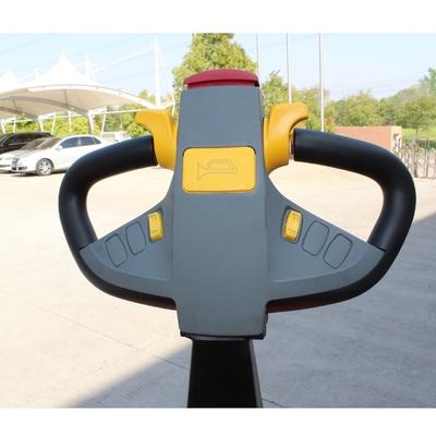 2000kg Battery Operated Electric Pallet Stacker with 24V/210ah Battery and 1.6m Mast