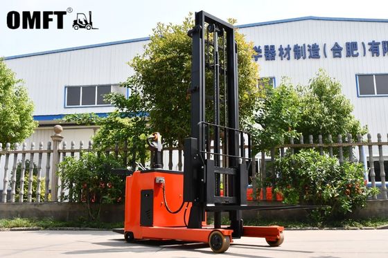 Small Capacity Electric Reach Truck with Free Battery Charger Zapi Controller Bomac