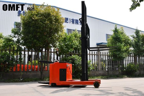 1.0-2.0 Ton Electric Reach Truck Stacker with 24V/240ah Battery and 1690mm Min. Width