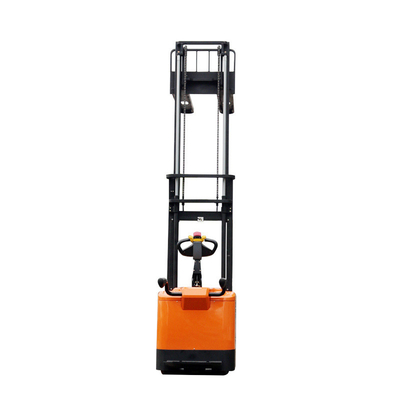 2.0t 2000kgs Electric Stacker with 5m Triplex Full Free Mast Fork Lift Pallet Stacker
