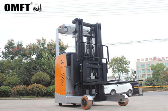 CQD 2.0 Ton Electric Reach Stack Forklift with AC Motor Front Axle and Customization