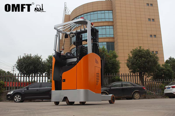 CQD 2.0 Ton Electric Reach Stack Forklift with AC Motor Front Axle and Customization