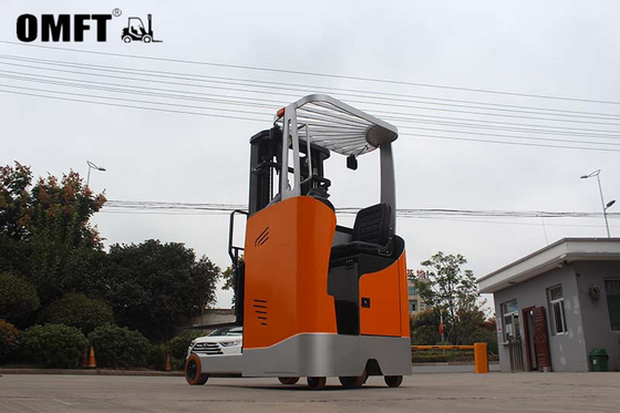 Min. Turning Radius of 1597mm Reach Stacker for Smooth Material Handling in Narrow Aisles