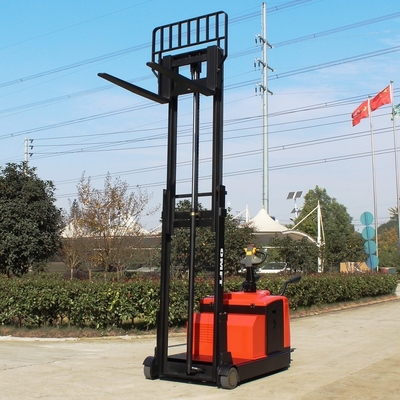 1.5ton Electric Counterbalanced Stacker with 4000mm Triplex and Free Battery Charger