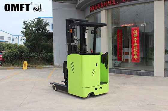 Not Adjustable Cab Location Container Reach Stacker with Good CE and ISO Electric Reach