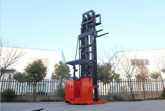 3-Way 4-Way Electric Reach Truck with PU Solid Tire Duplex Mast Triplex Mast Steel PU